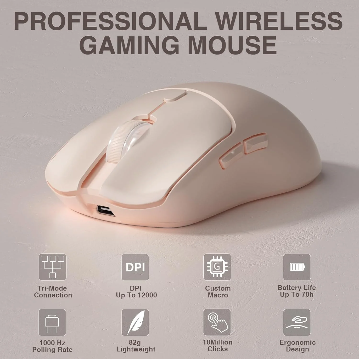 Gaming Accessories For Pc - AULA SC580X Tri-mode Wireless Gaming Mouse