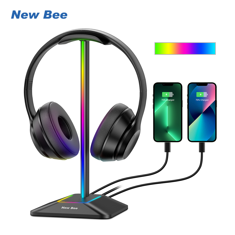 New Bee Z8 RGB Headphones Stan - đánh giá và giá Gaming Set Accessories