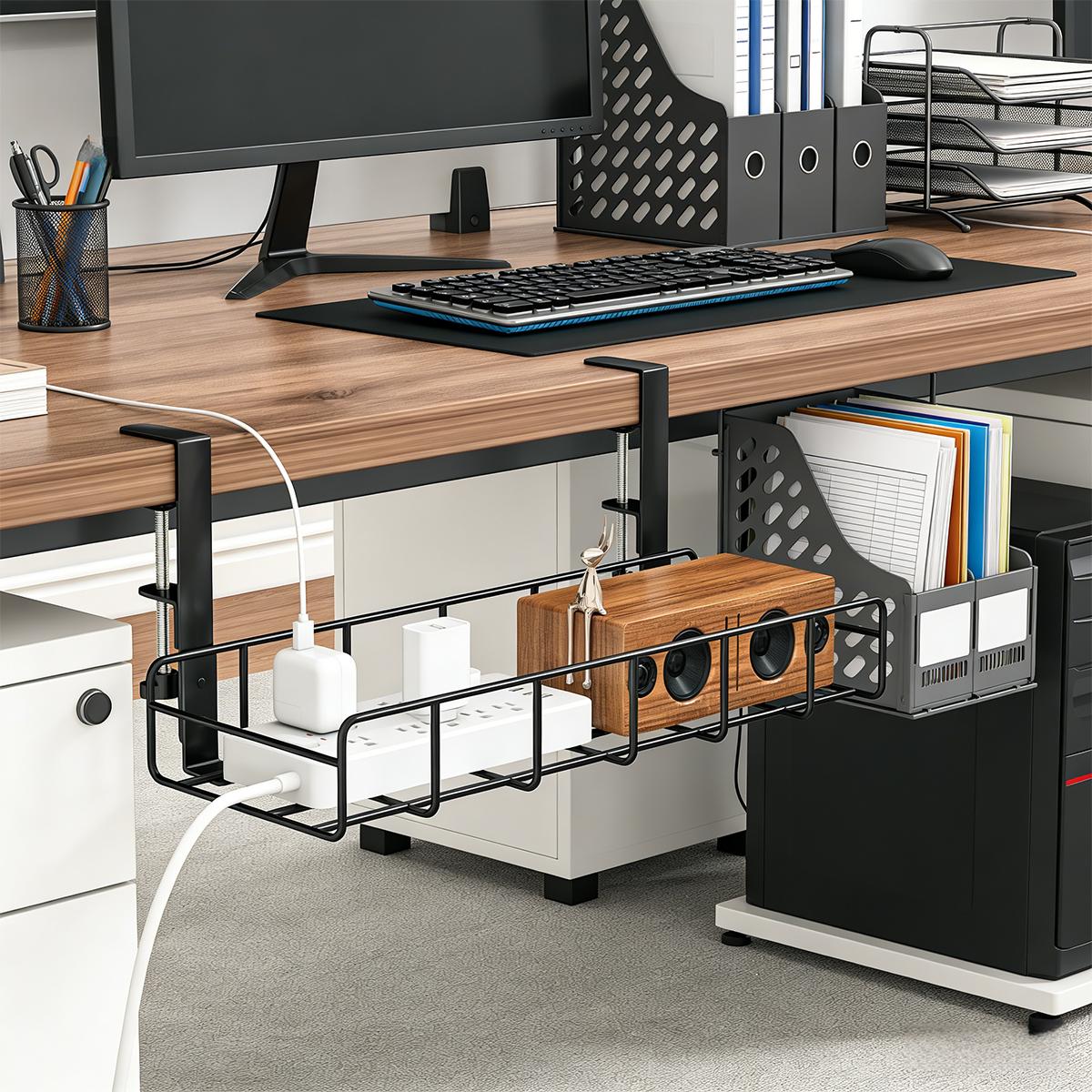No Drill Under Desk Cable Mana - đánh giá và giá Gaming Accessories Organizer