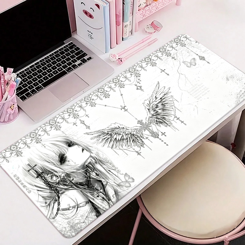 Leather Mousepad Black White A - đánh giá và giá Gaming Accessories For Pc